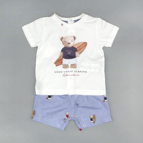 テディのTシャツ&ショートパンツ(ミニトランク付き)