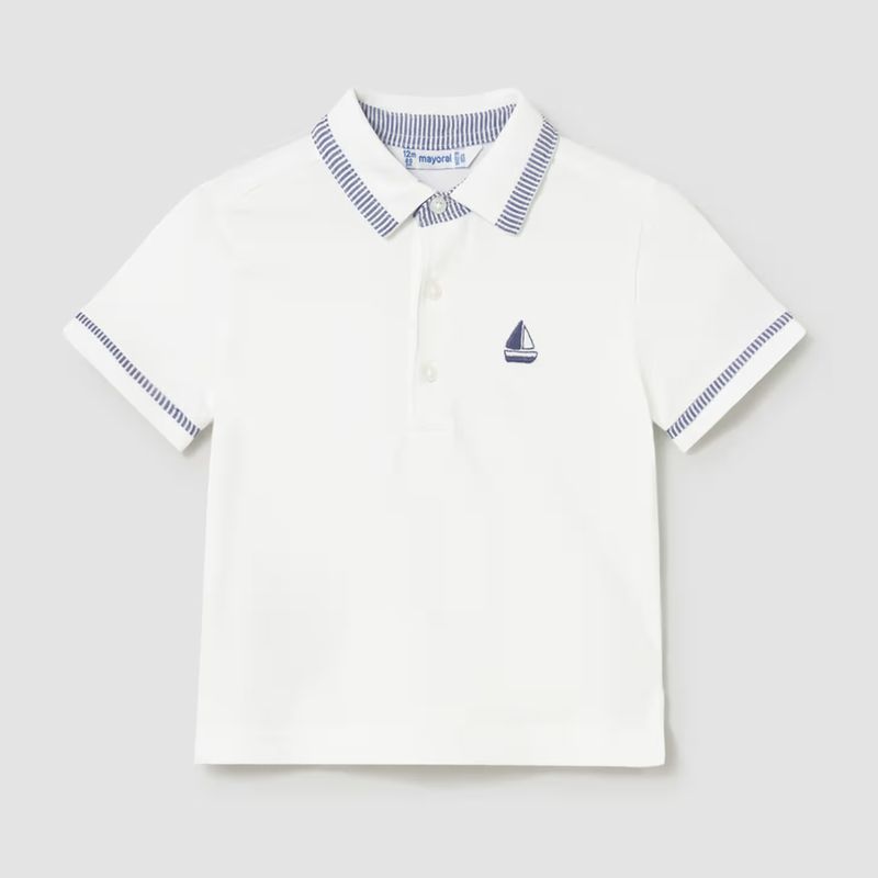 ヨットお刺しゅうのポロシャツ