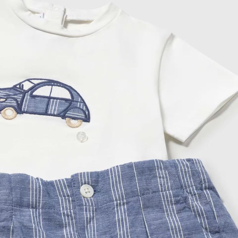 お洒落なCarモチーフのＴシャツ＆パンツSet