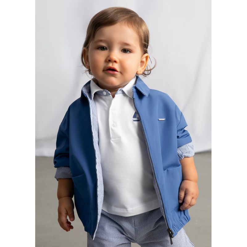 爽やかなリバーシブルジャケット