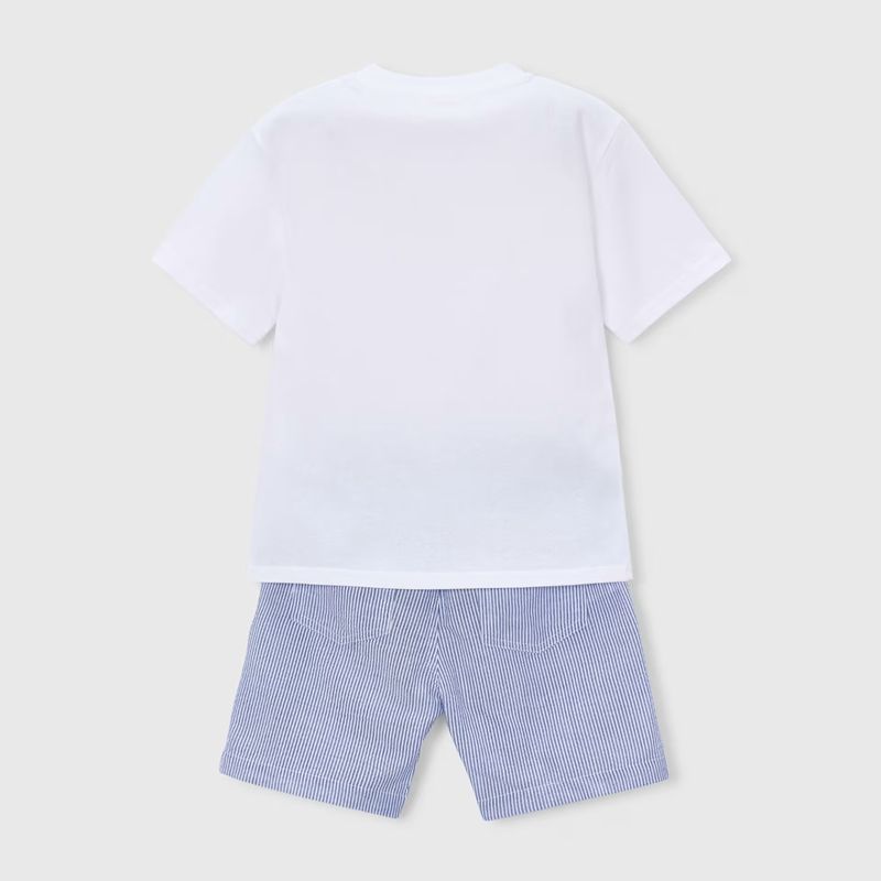 爽やかなサマースタイルのＴシャツ＆バミューダSet