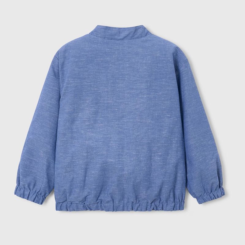 シャンブレー＆ネイビーのリバーシブルジャケット