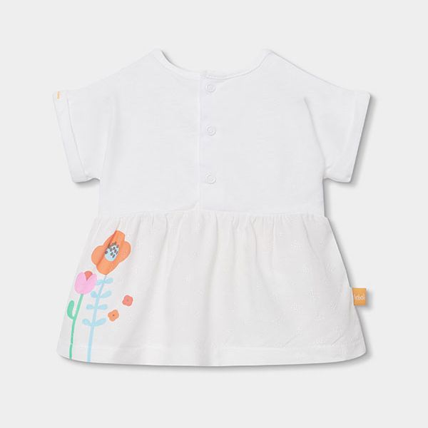 パステルフラワーのチュニック＆レギンスSet