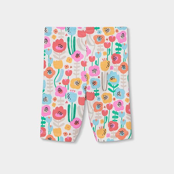 パステルフラワーのチュニック＆レギンスSet