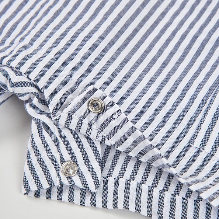 グレーストライプのサロペット＆ボディウエアSet