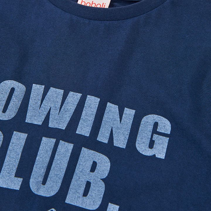 ボートクラブのネイビーＴシャツ