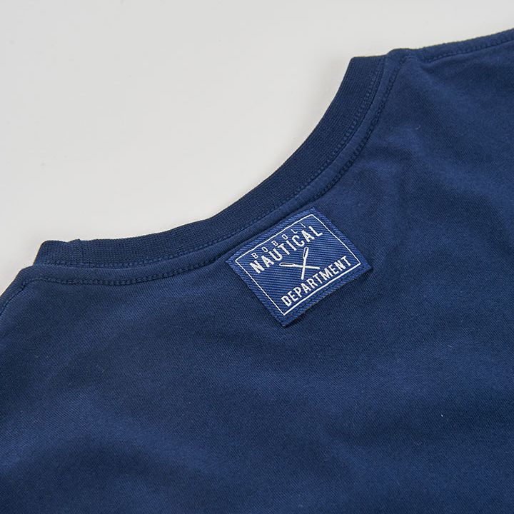 ボートクラブのネイビーＴシャツ