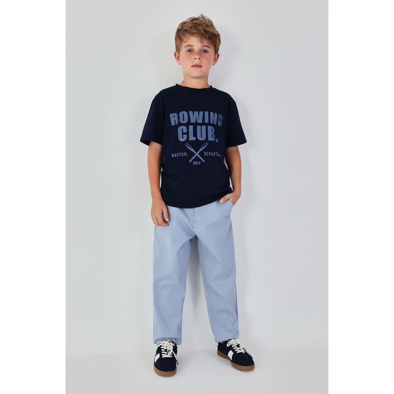 ボートクラブのネイビーＴシャツ