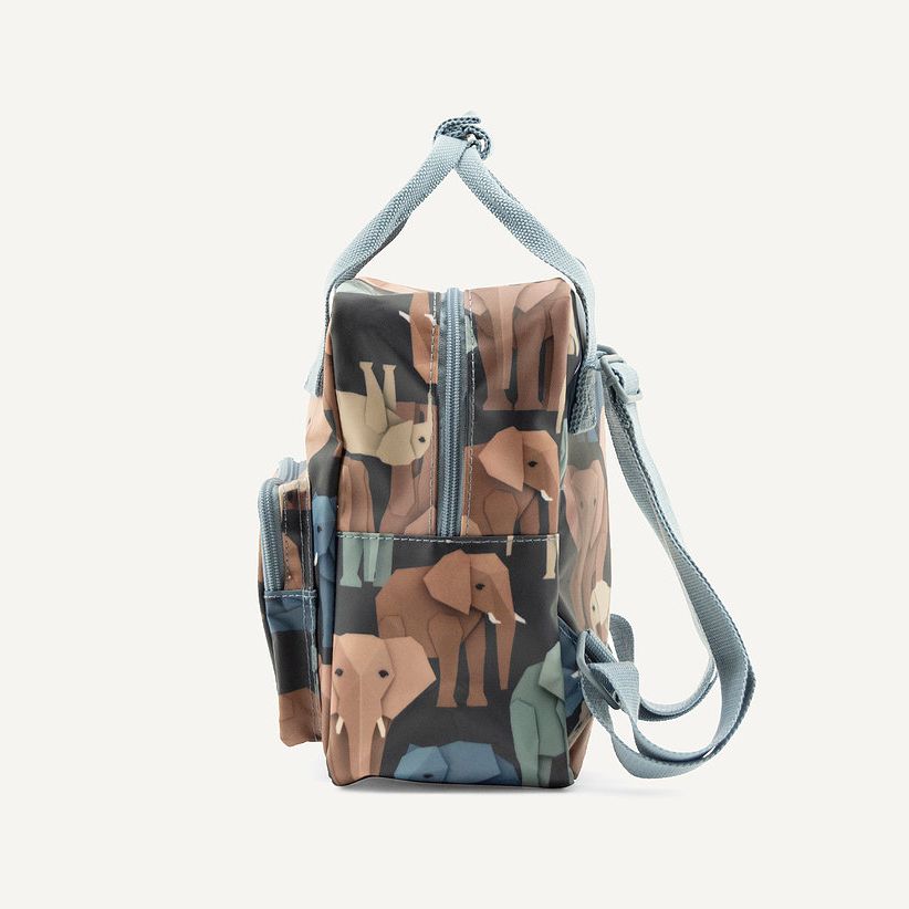 Small backpack elephant