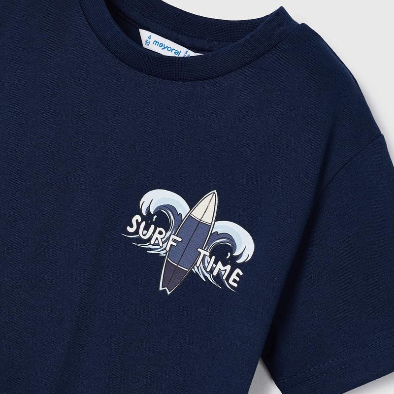サーフカーのネイビーTシャツ