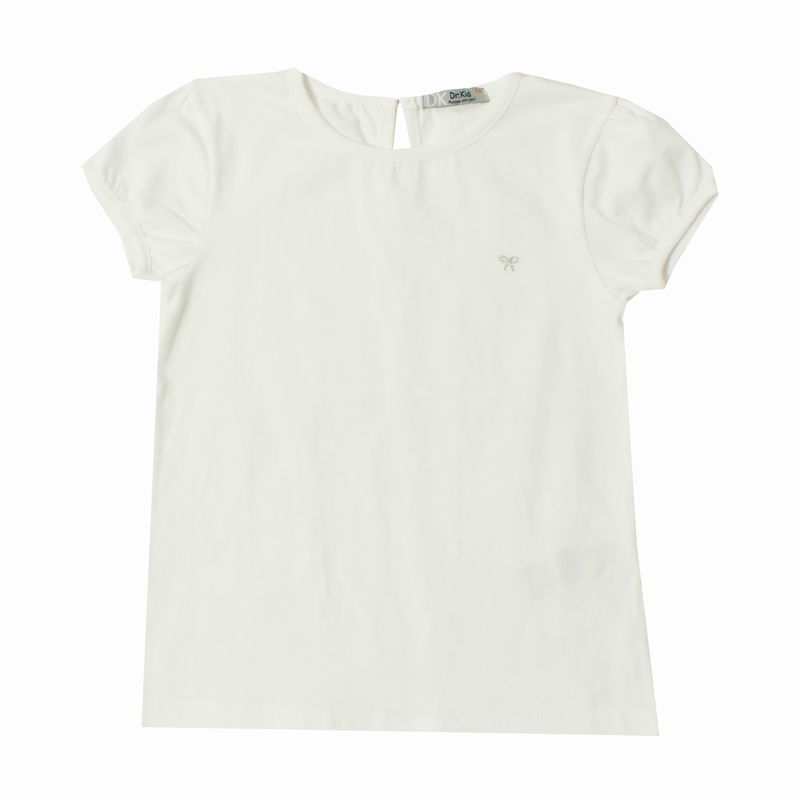 おリボンスタッズのパフスリーブTシャツ