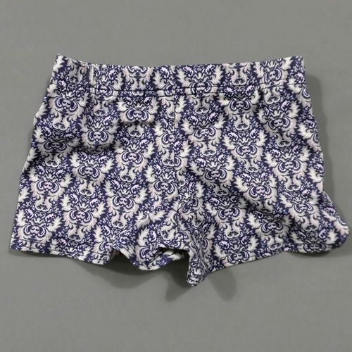 おしゃれなパープル模様のスイムパンツ