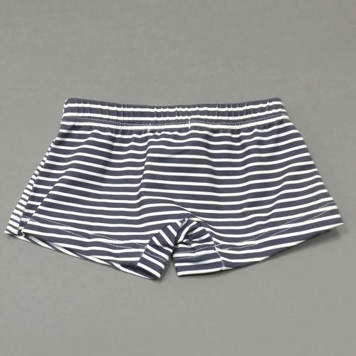 ネイビーボーダーのスイムパンツ