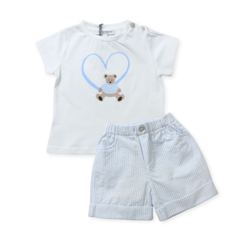 可愛いベアーのプリントＴシャツＢ