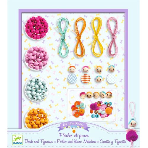 DJECO ビーズアンド フィギュアリネス