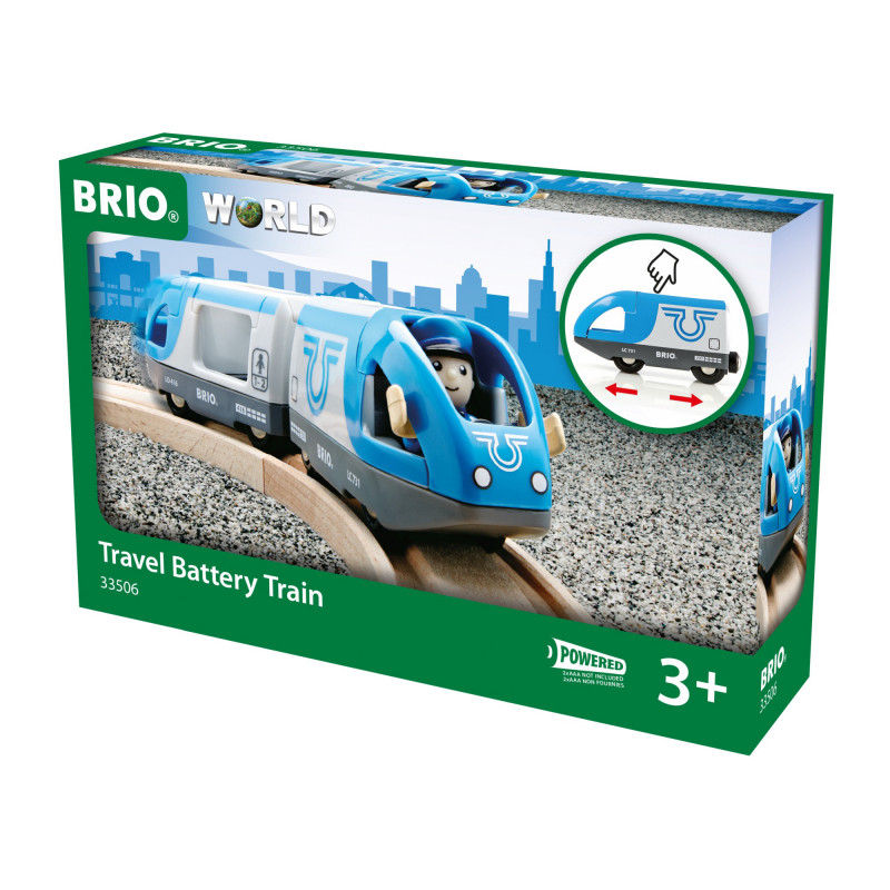 BRIO バッテリーパワートラベルトレイン