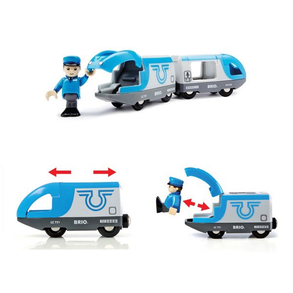 BRIO バッテリーパワートラベルトレイン