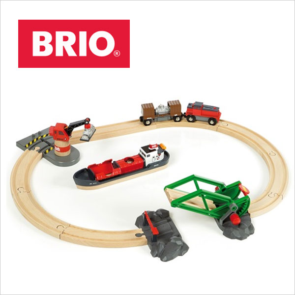 BRIO カーゴハーバーセット