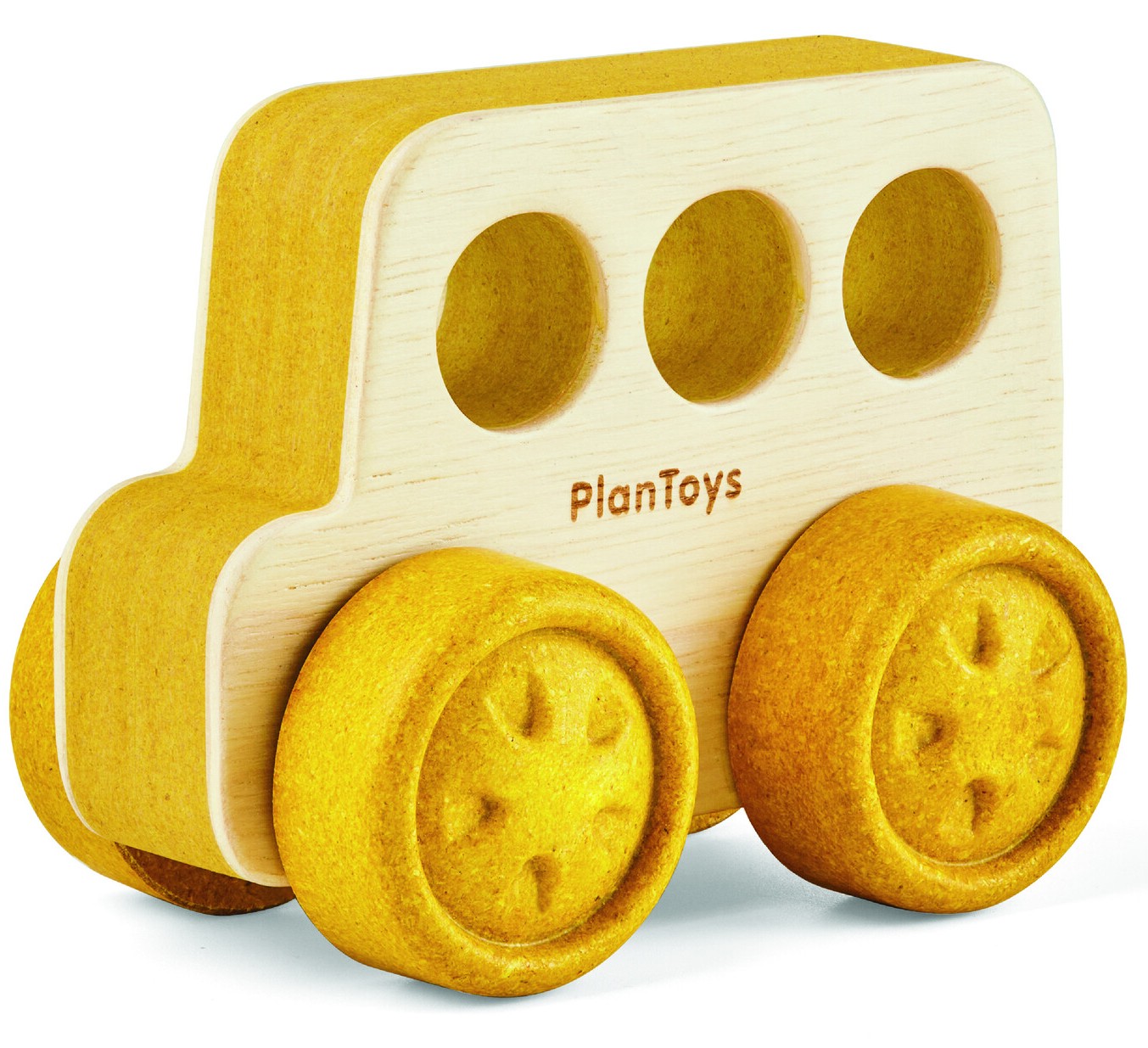 PLAN TOYS ティンバー トレイルバス