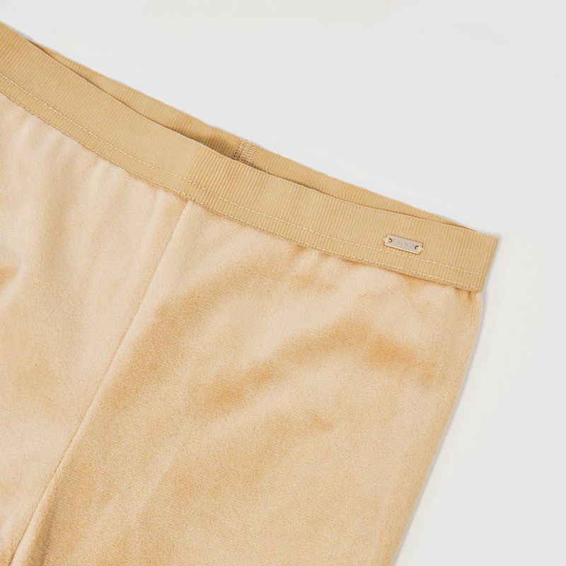 シンプルなベロアロングレギンス/C