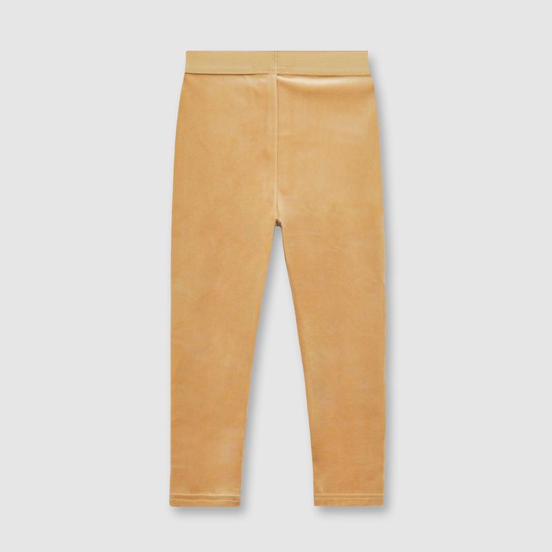 シンプルなベロアロングレギンス/C