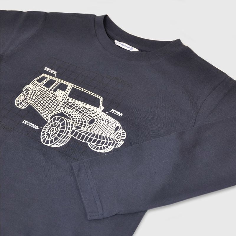 CARデザイン・チャコールＴシャツ