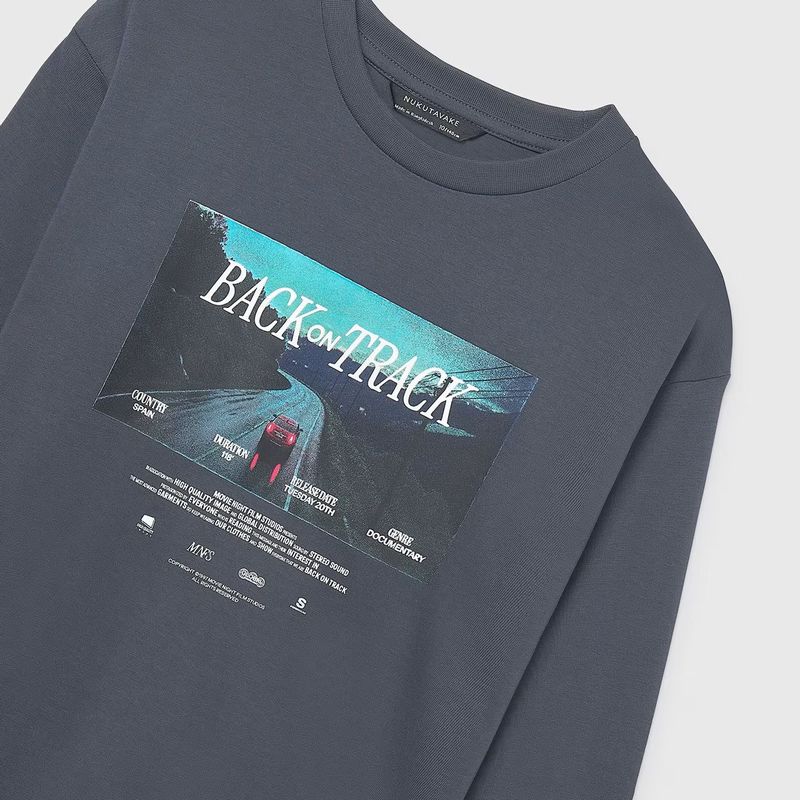 ”Back on Track” ネイビーＴシャツ