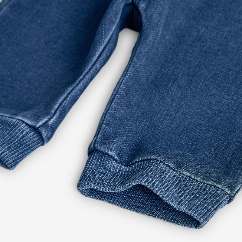 ミニボーイのデニムロングパンツ