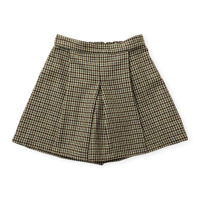 オシャレなハーリキンチェックのキュロットパンツ