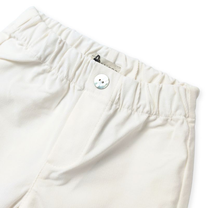 シンプルなコーデュロイのロングパンツ/I