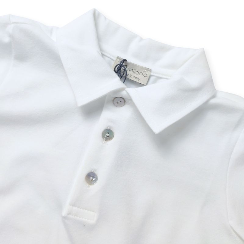 薄手上質ジャージーのポロシャツ