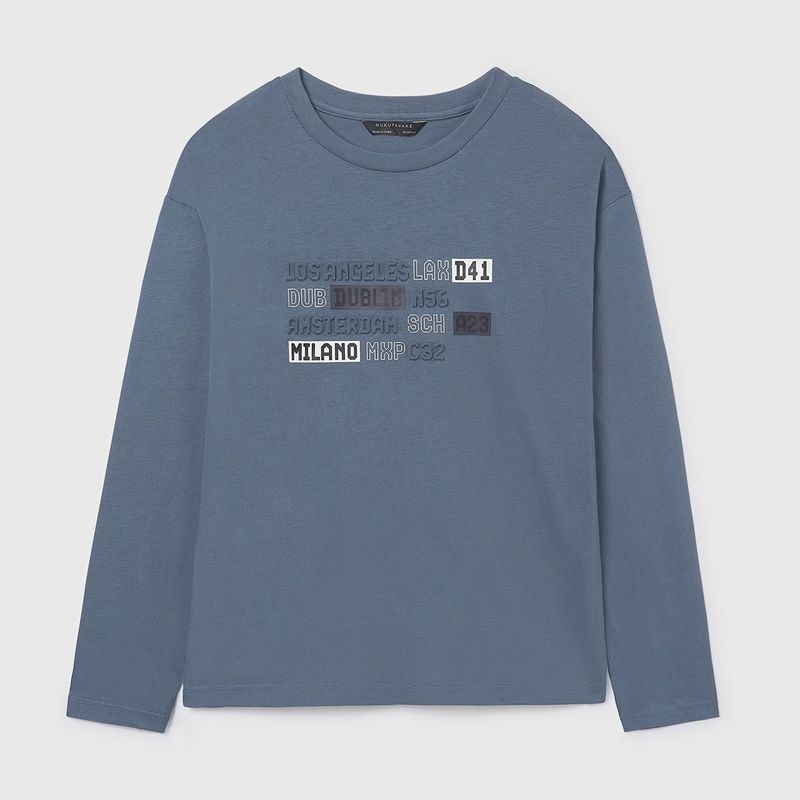 エアポートSignのシックブルーＴシャツ