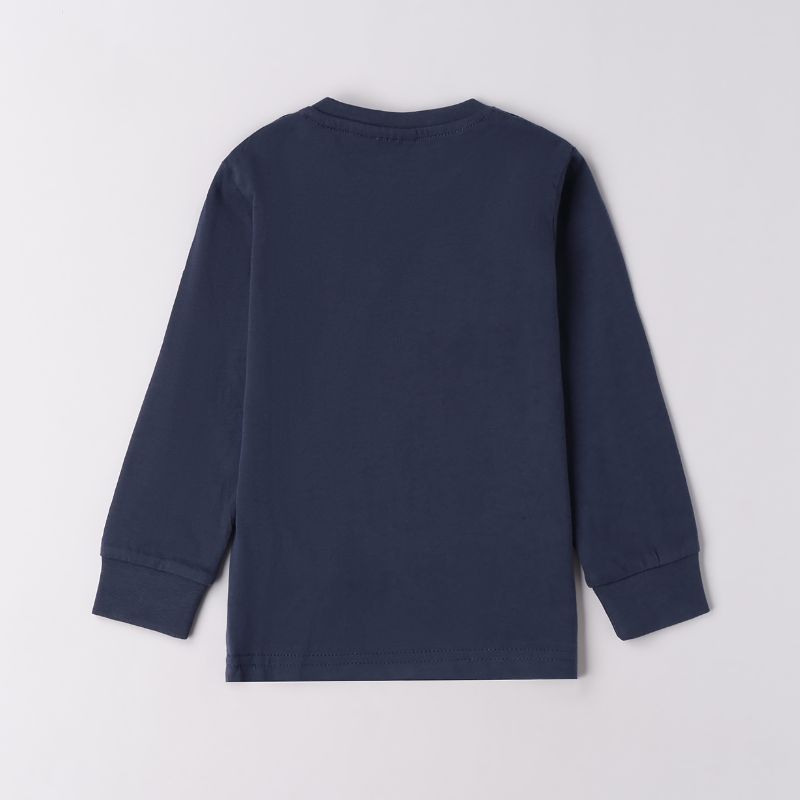 シックなブルーＴシャツ