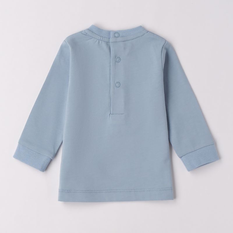 可愛い３DOGのブルーＴシャツ