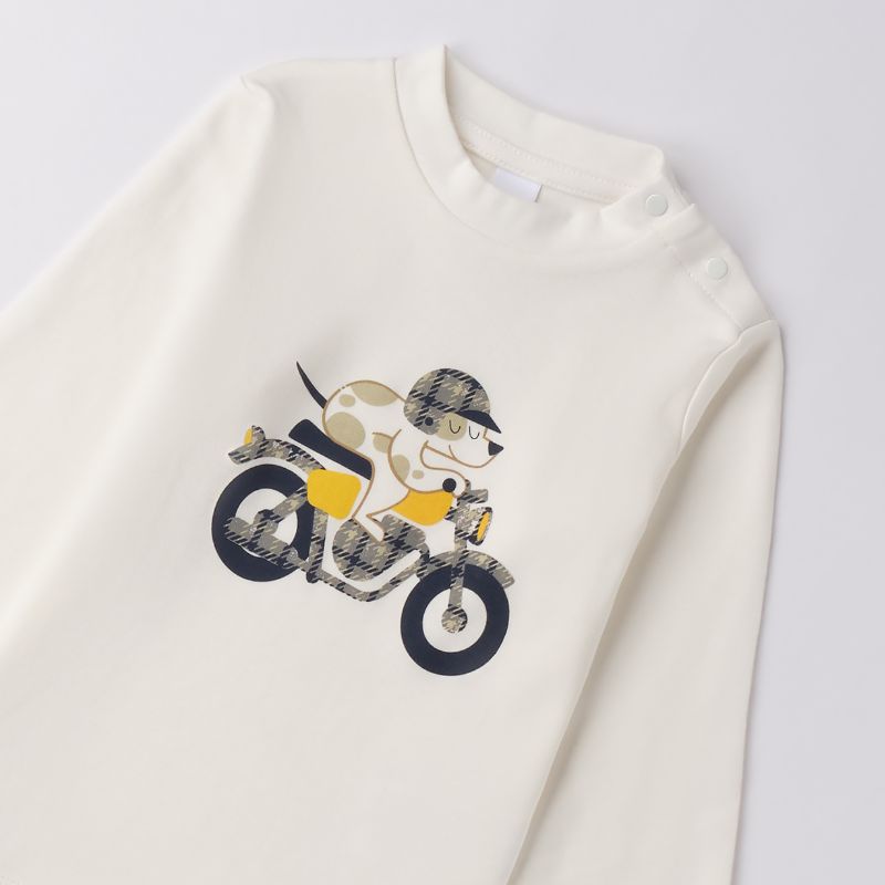 カッコいいバイクベアーのＴシャツ