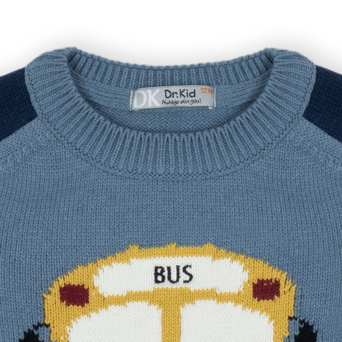スクールBUSの２トーンセーター