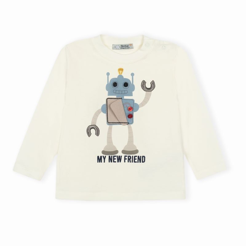 お友達ロボットのTシャツ