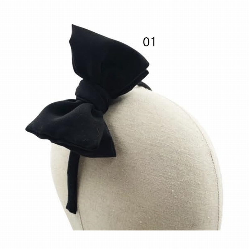 ツイルおリボンのカチューシャ