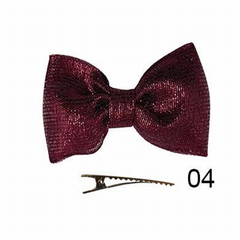 ラメおリボンのピン