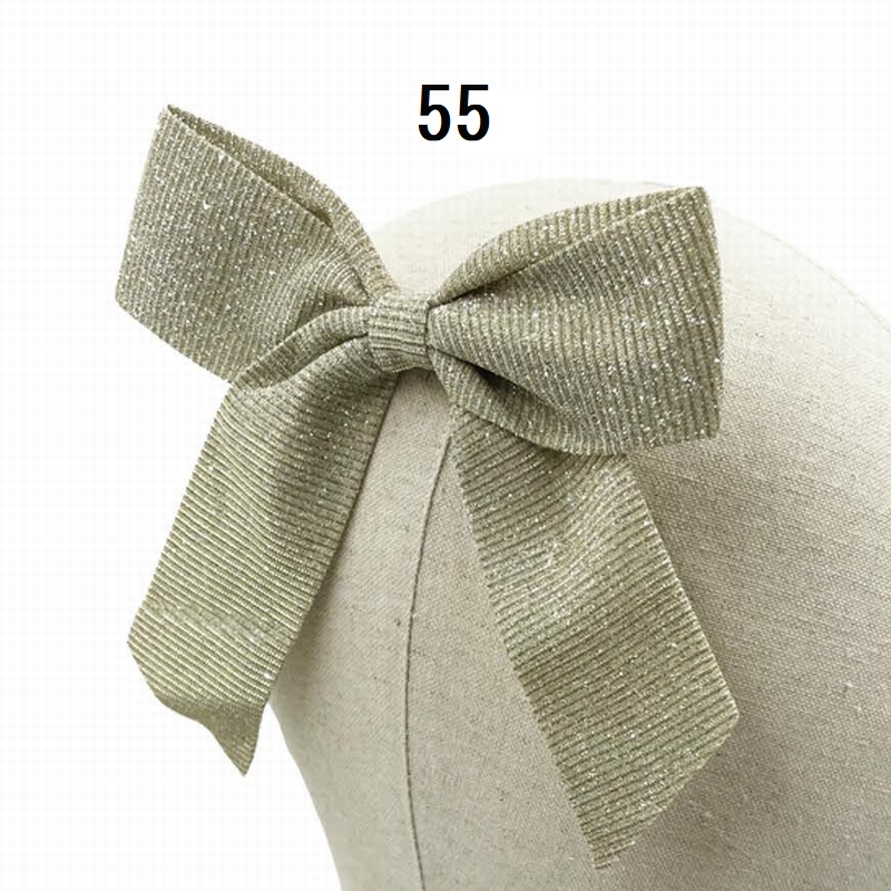 シックなラメおリボンのピン