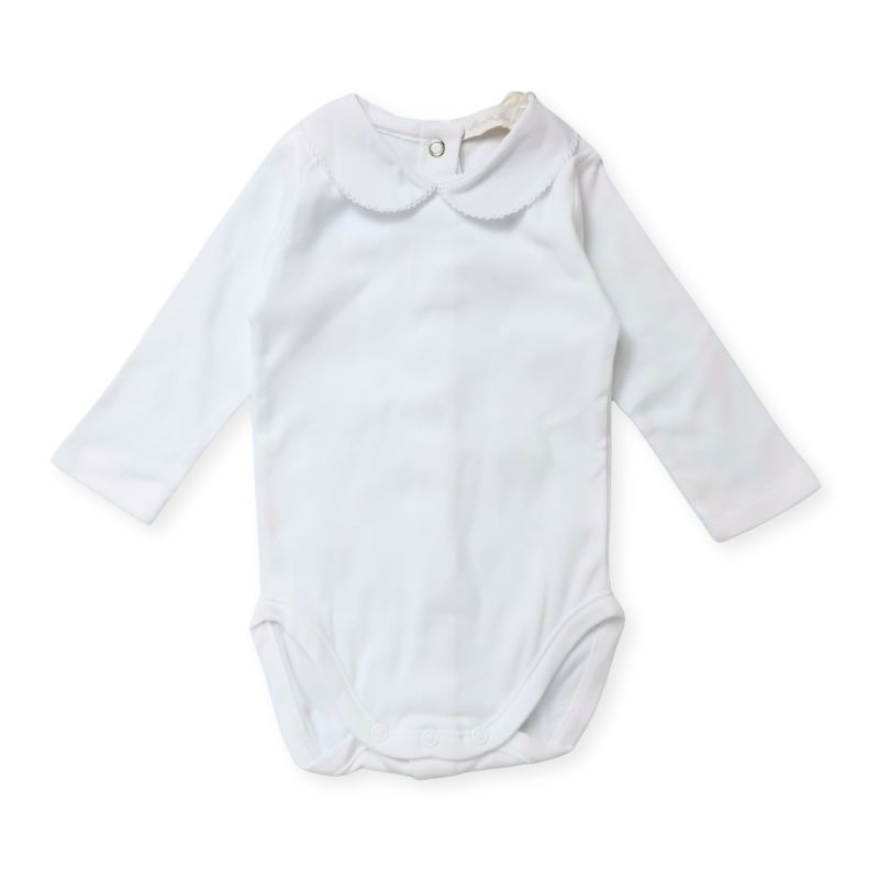 ラウンドカラーのボディウエア