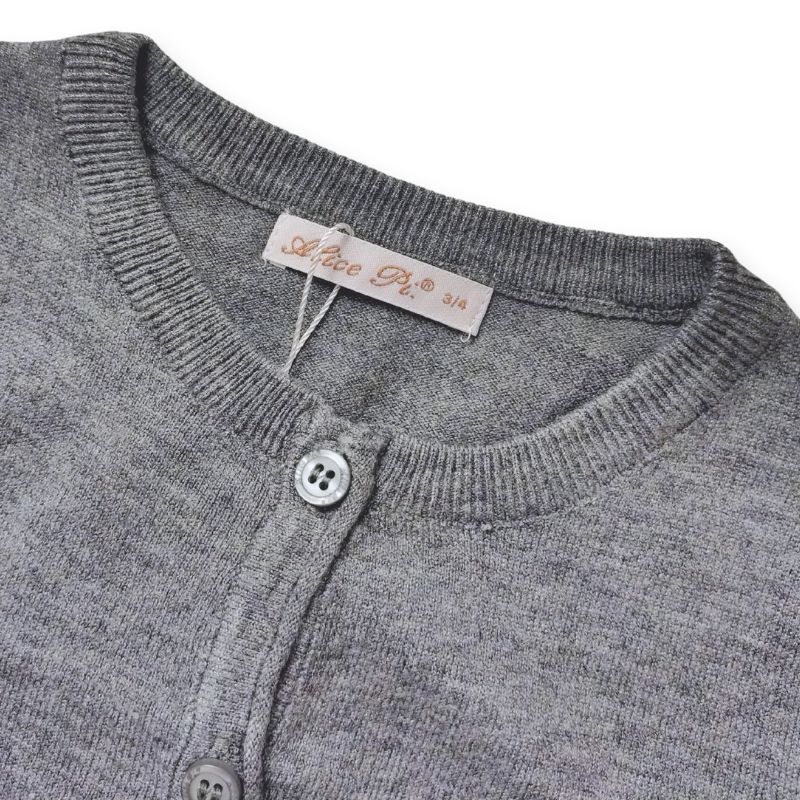 可愛いおリボンのプレーンカーディガン/G