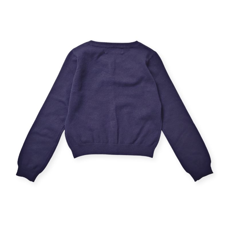 可愛いおリボンのプレーンカーディガン/N