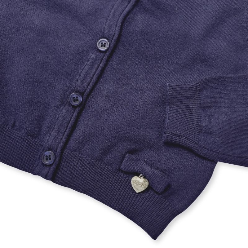 可愛いおリボンのプレーンカーディガン/N