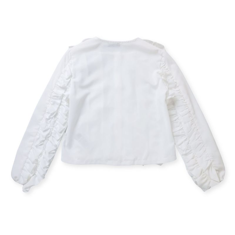 フリルいっぱいの素敵なブラウス