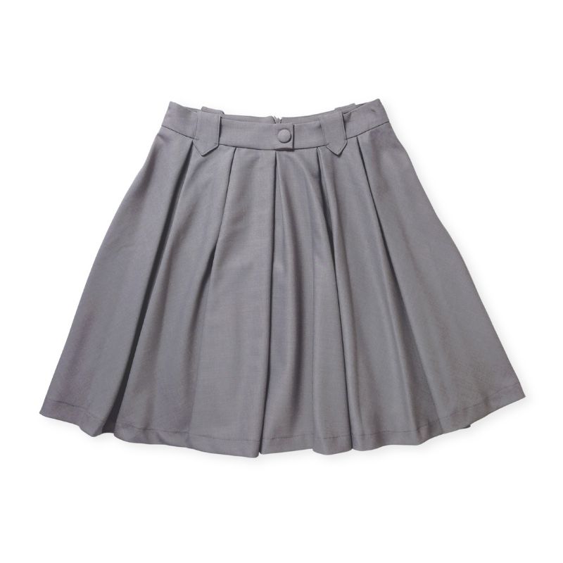 素敵なお生地のフレアータックスカート