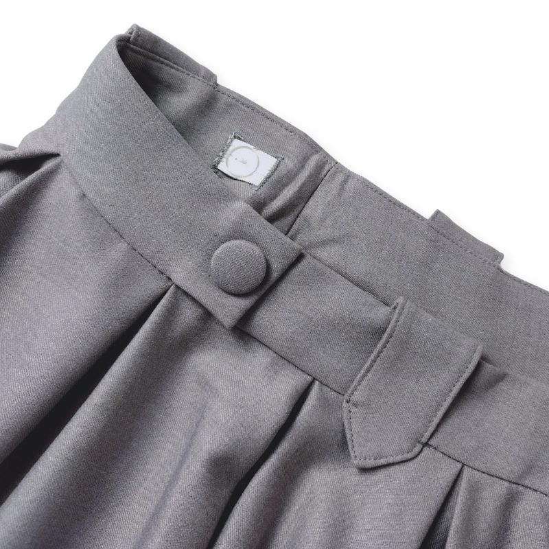 素敵なお生地のフレアータックスカート