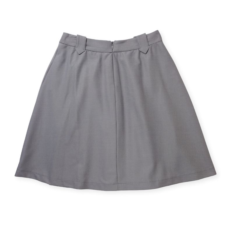 素敵なお生地のフレアータックスカート