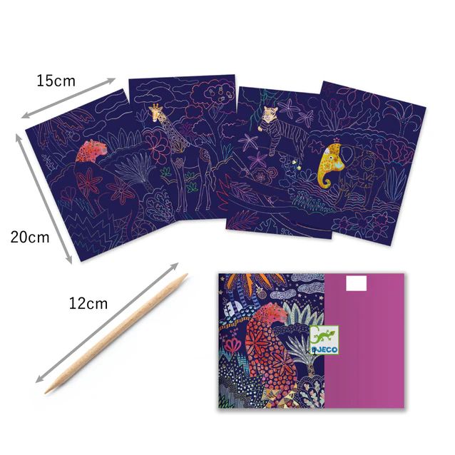 DJECO スクラッチ ラッシュネイチャー