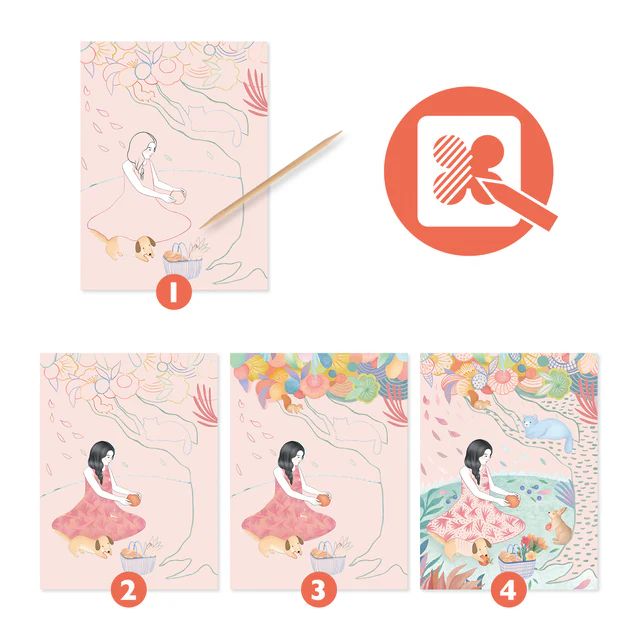 DJECO スクラッチ ピクニック